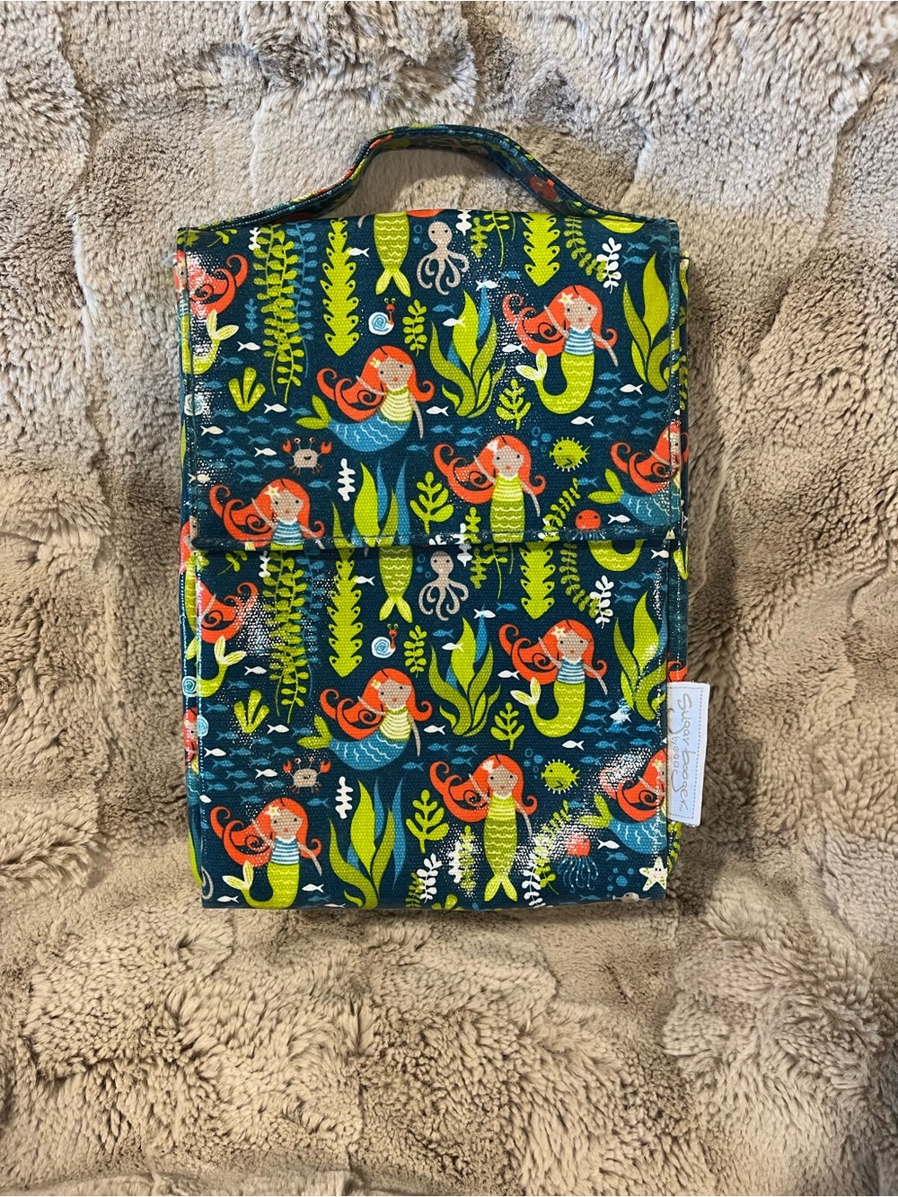 Sugar Booger Isla The Mermaid Insulated Lunch Bag